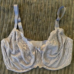 36H Chantelle Rive Gauche Full Coverage Unlined Bra - Gray